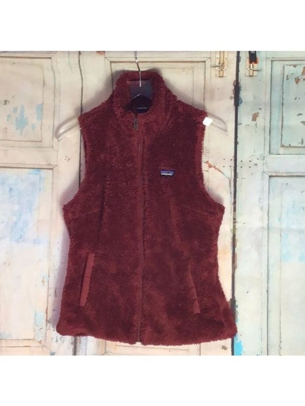 Patagonia Womans M Los Gatos Vest Burnished Red